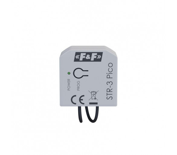 STR-3-Pico Miniaturowy sterownik rolet do napędów 230 V AC F&F