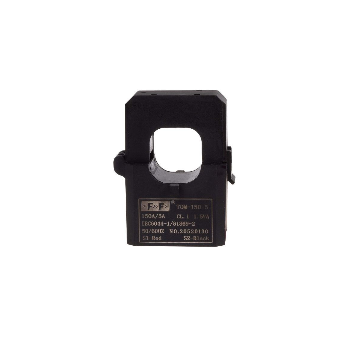TOM-150-5 Miniaturowy przekładnik prądowy z otwieranym rdzeniem 150-5A kl.1 F&F