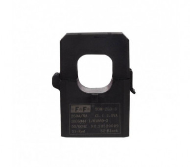 TOM-250-5 Miniaturowy przekładnik prądowy z otwieranym rdzeniem 250-5A kl.1 F&F