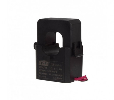 TOM-250-5 Miniaturowy przekładnik prądowy z otwieranym rdzeniem 250-5A kl.1 F&F