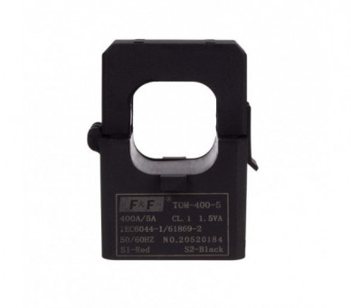 TOM-500-5 Miniaturowy przekładnik prądowy z otwieranym rdzeniem 500-5A kl.1 F&F