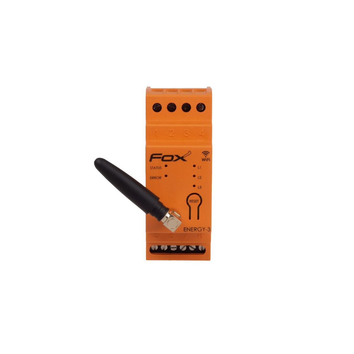 WI-MEF-3-OPTI-200 Monitor energii elektrycznej z wbudowaną anteną wewnętrzną WI-FI 3F+N WI-MEF3-OPTI-200 F&F