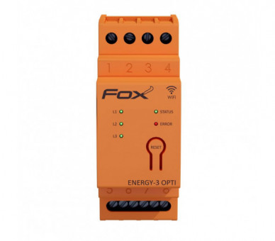 WI-MEF-3-OPTI-40 Monitor energii elektrycznej z wbudowaną anteną wewntrzną WI-FI 3F+N, WI-MEF-3-OPTI-40 F&F
