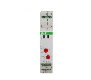 RT-811 Regulator temperatury przeciw zamarzaniu zakres -4 do +5 st.C, I16A, 1moduł F&F