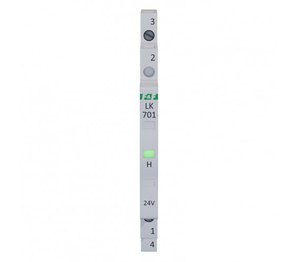LK-701G 24 V Lampka kontrolna 1/3S 1xLED ZIELONA F&F