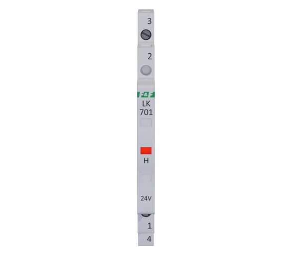 LK-701R 24 V Lampka kontrolna 1/3S 1xLED CZERWONA F&F