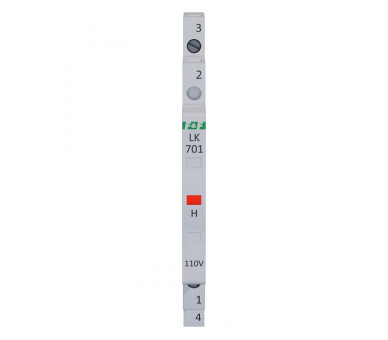 LK-701R 110 V Lampka kontrolna 1/3S 1xLED CZERWONA F&F
