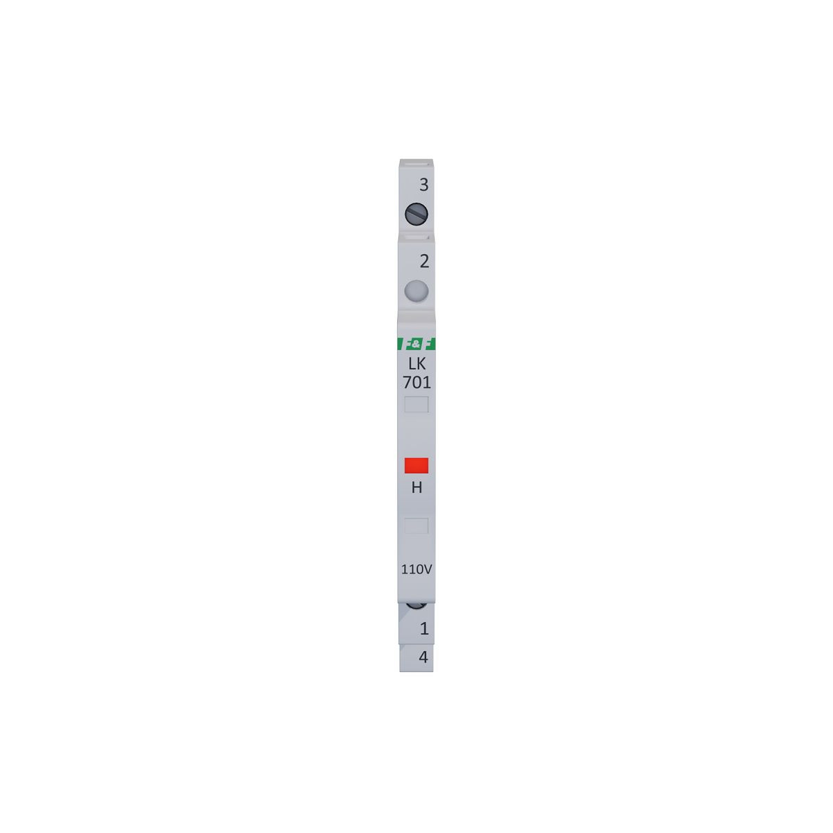 LK-701R 110 V Lampka kontrolna 1/3S 1xLED CZERWONA F&F