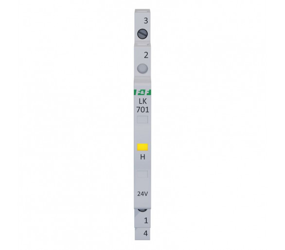 LK-701Y 24 V Lampka kontrolna 1/3S 1xLED ŻÓŁTA F&F