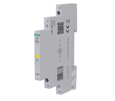 LK-701Y 110 V Lampka kontrolna 1/3S 1xLED ŻÓŁTA F&F