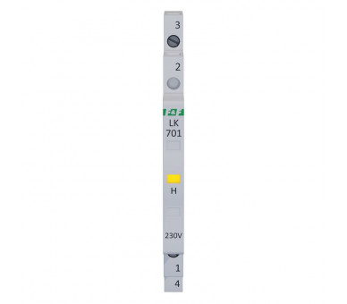LK-701Y 230 V Lampka kontrolna 1/3S 1xLED ŻÓŁTA F&F