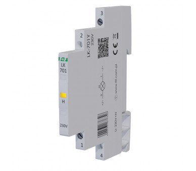LK-701Y 230 V Lampka kontrolna 1/3S 1xLED ŻÓŁTA F&F