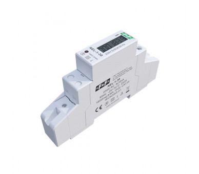 Wskaźnik licznik zużycia energii elektrycznej 1-fazowy, 230 VAC, 30 A, 1 moduł