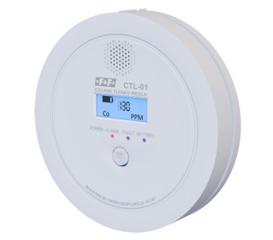 Detektor czujnik tlenku węgla czadu CTL-01