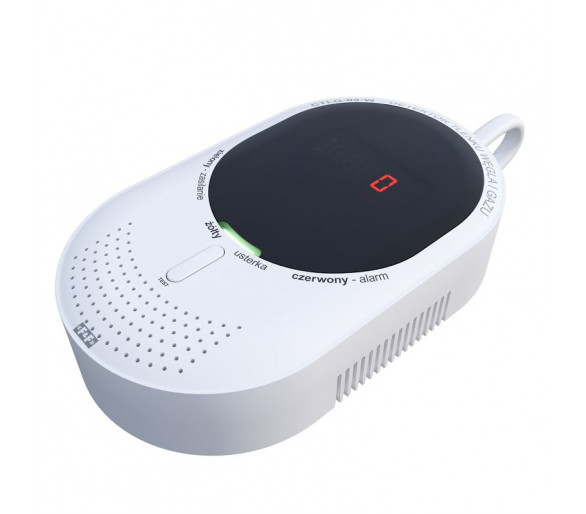 Detektor tlenku węgla i gazu 2w1 WiFi Tuya Smart CTLG-09-W