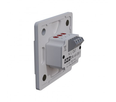 Laserowy czujnik odległości DRL-60-230-1 Biały, do puszki ø60 czujnik ruchu F&F