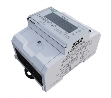 WZE-3 v2 Trójfazowy licznik zużycia energii 80A, MID F&F