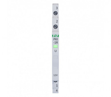 Przekaźnik interfejsowy, styk rozwierny, 12 V AC/DC, 1/3S, TH-35 F&F PKI-1R-12V