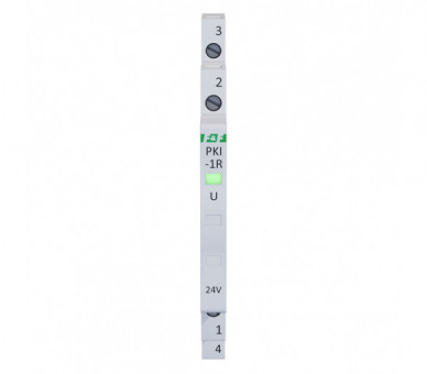 Przekaźnik interfejsowy, styk rozwierny, 24 V AC/DC, 1/3S, TH-35 F&F PKI-1R-24V