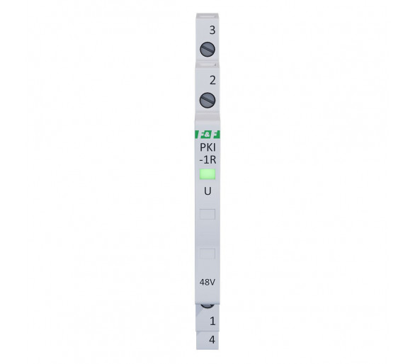 Przekaźnik interfejsowy, styk rozwierny, 48 V AC/DC, 1/3S, TH-35 F&F PKI-1R-48V
