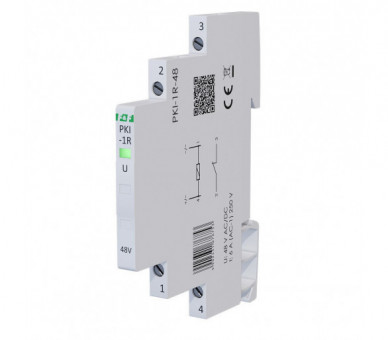 Przekaźnik interfejsowy, styk rozwierny, 48 V AC/DC, 1/3S, TH-35 F&F PKI-1R-48V