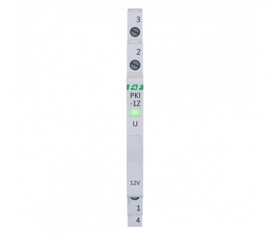 Przekaźnik interfejsowy, styk zwierny, 12 V AC/DC, 1/3S, TH-35 F&F PKI-1Z-12V