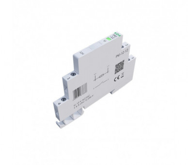 Przekaźnik interfejsowy, styk zwierny, 12 V AC/DC, 1/3S, TH-35 F&F PKI-1Z-12V