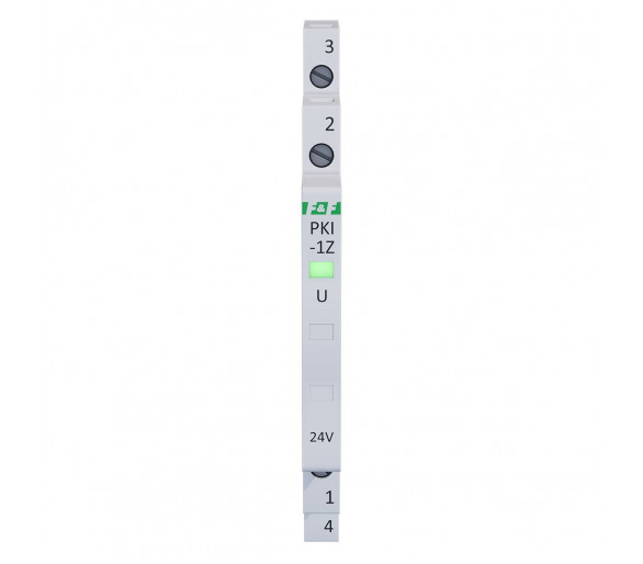 Przekaźnik interfejsowy, styk zwierny, 24 V AC/DC, 1/3S, TH-35 F&F PKI-1Z-24V
