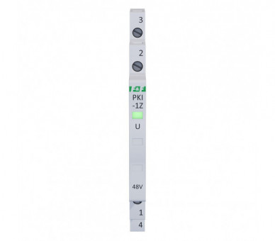 Przekaźnik interfejsowy, styk zwierny, 48 V AC/DC, 1/3S, TH-35 F&F PKI-1Z-48V