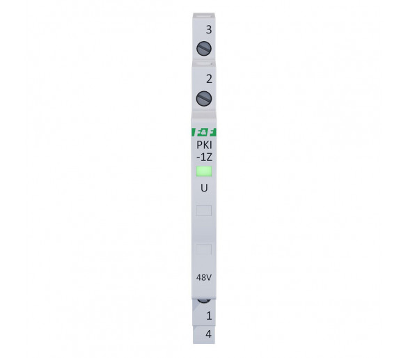 Przekaźnik interfejsowy, styk zwierny, 48 V AC/DC, 1/3S, TH-35 F&F PKI-1Z-48V