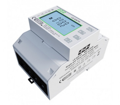 Trójfazowy licznik, pomiar bezpośredni 100A, komunikacja Modbus TCP, MID F&F LE-03ETH