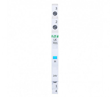Lampka kontrolna zasilania 1/3S 12÷60V DC, 12÷48V AC 1xLED NIEBIESKA F&F LK-701B-24V