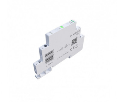 Lampka kontrolna zasilania z zabezpieczeniem 1/3S 1xLED ZIELONA F&F LK-BZ-701G