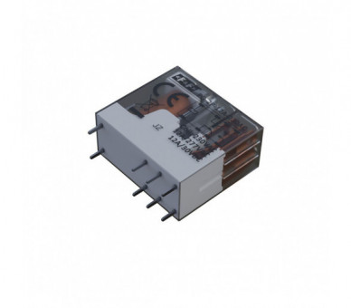 Przekaźnik interfejsowy 2xNO/NC, obciążalność (na kanał) 12A/277V AC lub 12A/30V DC, napięcie zasilania cewki 230V AC F&F PG-2P-12A-230AC