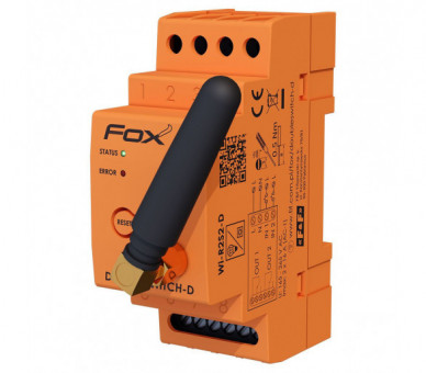 DOUBLE SWITCH 2 kanałowy przekaźnik Wi-Fi 230V na szynę DIN F&F WI-R2S2-D
